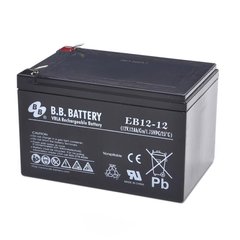 Аккумулятор для ИБП 12В 12 Ач B.B. Battery EB 12-12