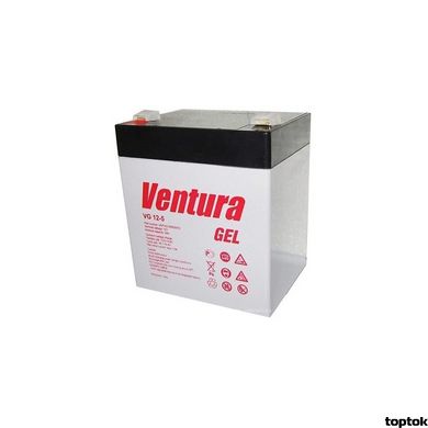 Аккумулятор для ИБП 12В 5 Ач Ventura VG 12-5 V-Gel V-VG1250 фото