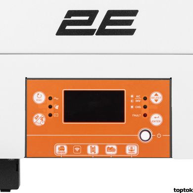 Інвертор сонячний автономний 2E SM-6K48T 6000VA/6000W, 48V, MPPT, 2xTerminal out 2E-SM-6K48T фото